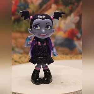Disney Junior Vampirina Vampire Figure with Purple Backpack Toy